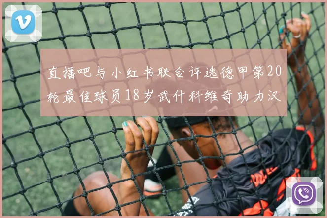 直播吧与小红书联合评选德甲第20轮最佳球员18岁武什科维奇助力汉堡逼平拜仁